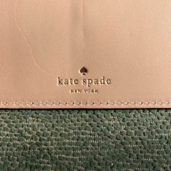 Kate Spade Black leather clutch, NWT - Picture 7 of 9